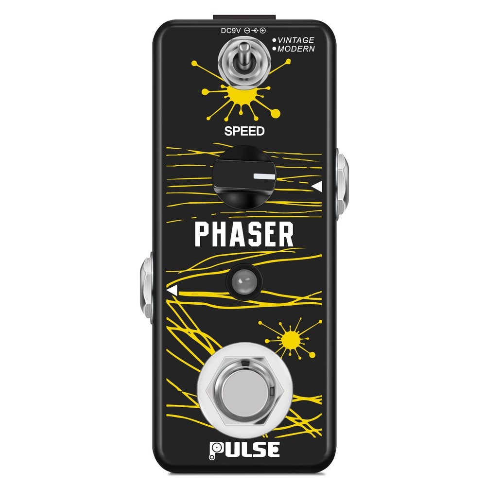 Pulse Technology Phaser Analog Phaser Guitar Effect Pedal True Bypass