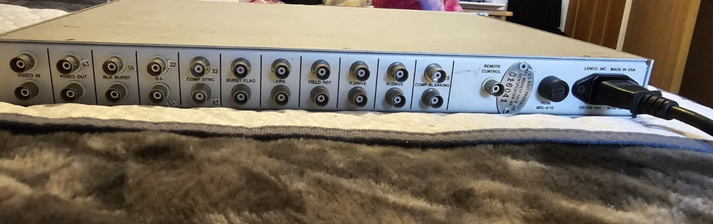 Vintage Lenco Sync Pulse Generator LENCO PSG-412 Powers on, otherwise untested