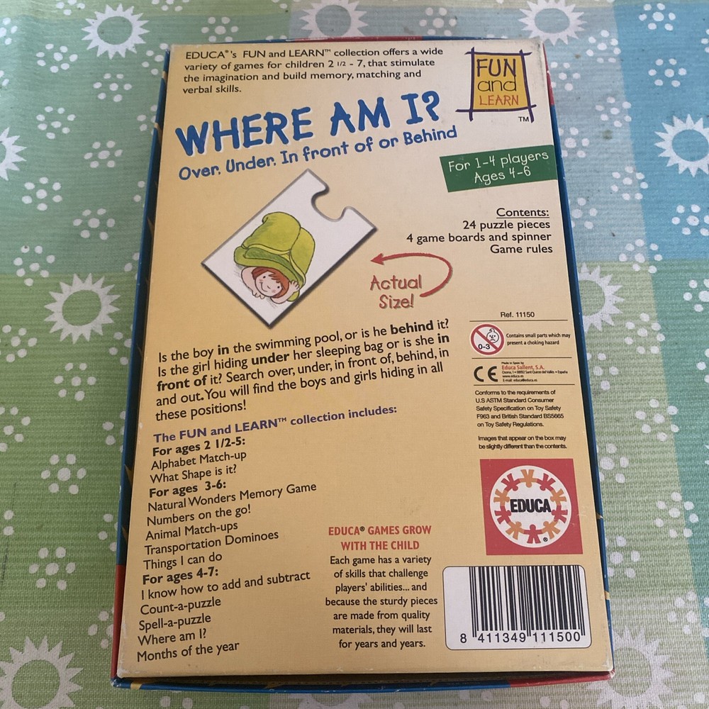Where Am I? A Spatial Concept Game by Educa (Complete game)