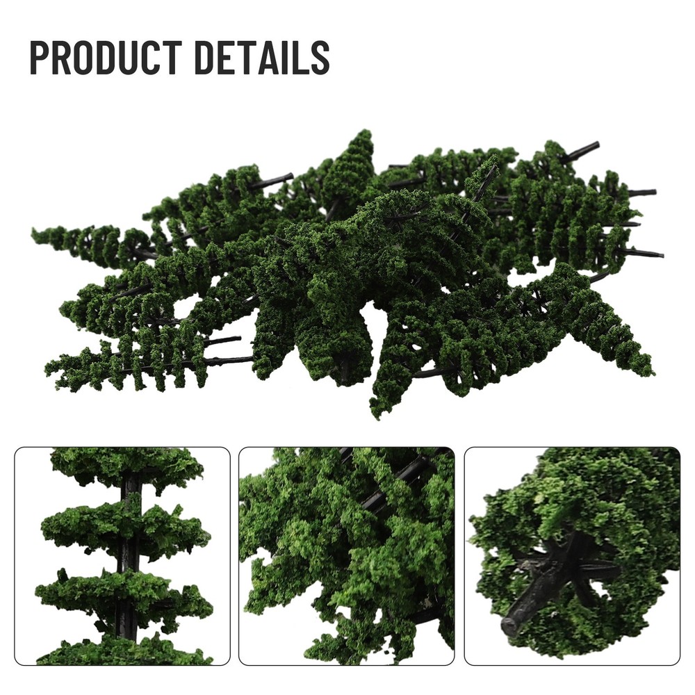 Model Tree Tower Trees 100pcs 50mm Accessories Decoration Model Railway