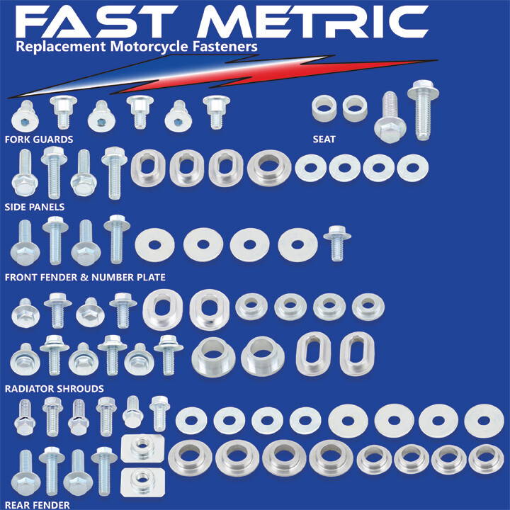 Yamaha YZ 450F Plastics & Body Bolt Kits