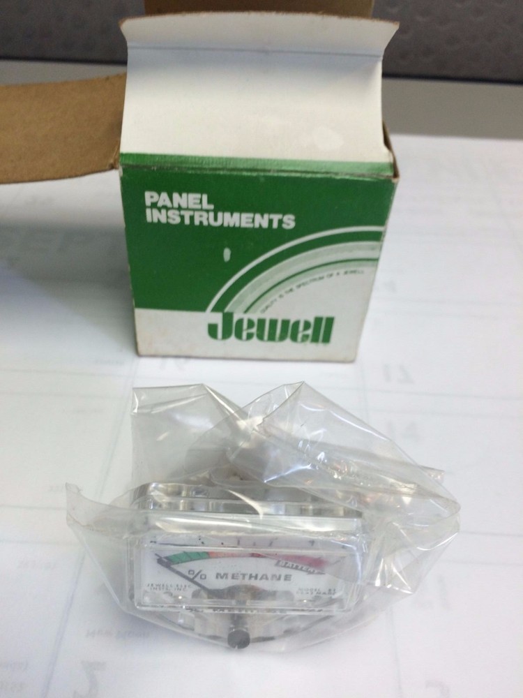 Jewell Panel Meter % Methane 0-5 Model 81