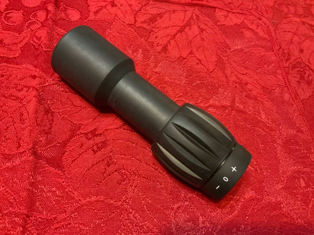 Black 7x spotting scope, no case.