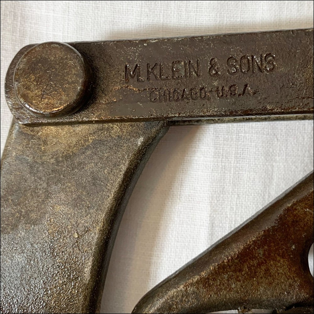 Klein 1659-5AT Vintage Cable Pullers 5000 MAX .37-.20, pair