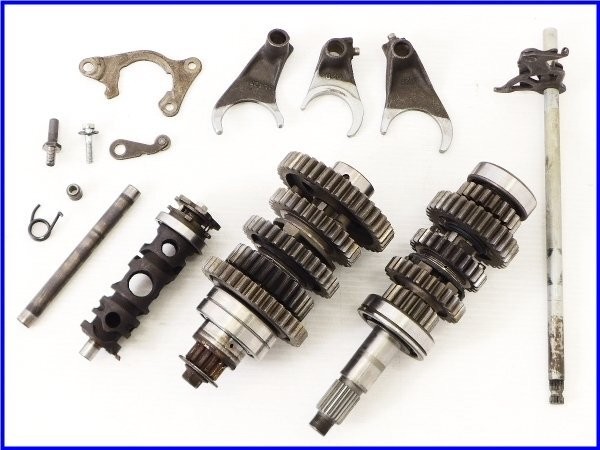 HONDA CB750F Genuine transmission & shift fork & drum set