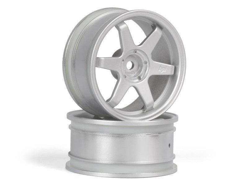 HPI Racing - TE37 Wheel 26mm Matte Chrome (3mm Offset)