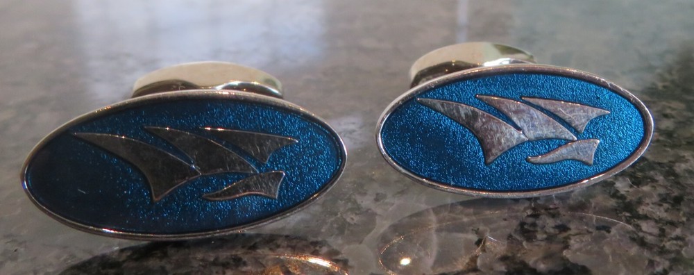 Shipowners Blue Cufflinks