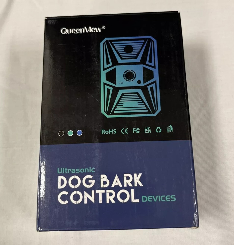 QueenMew Rechargeable Ultrasonic Bark Control Device