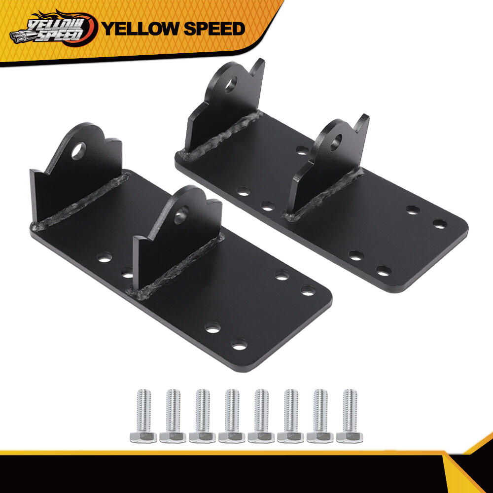Fit For 73-98 Chevy LS LSX Engine Swap Adapter Plate Engine Mount Bracket Pair