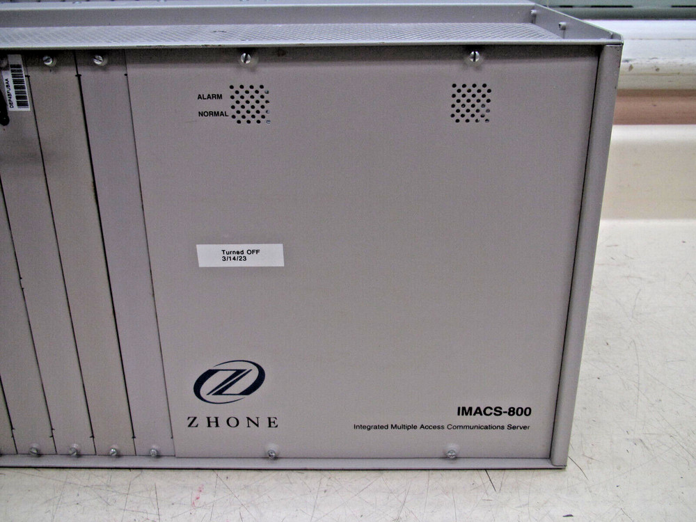 Zhone IMACS-800 Integrated Multiple Access Communications Server IMACS/800