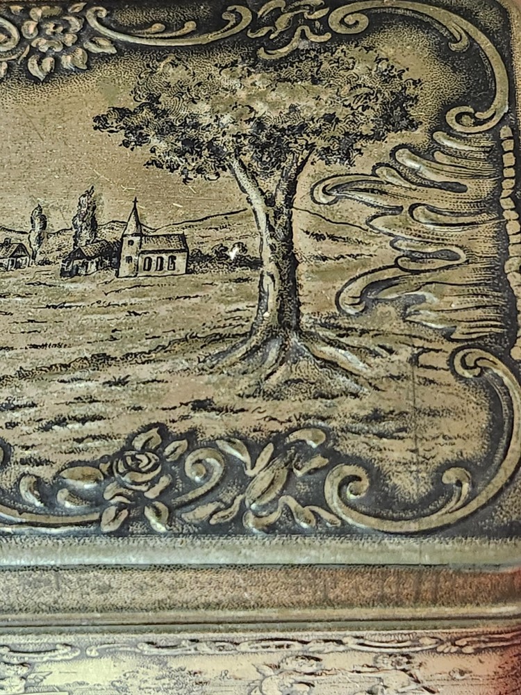 Vintage Urney Chocolates Tin for Chocolate Filled Eclairs