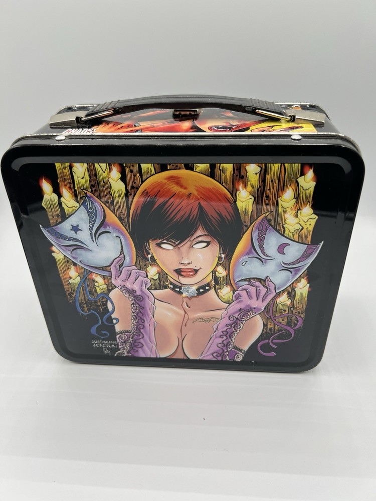 Empty Tin Lunchbox Chastity Chaos Comics Dynamic Forces 2000