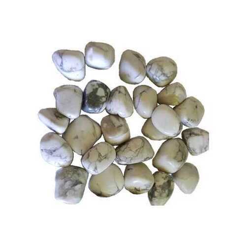1 Lb Howlite, White Tumbled Stones