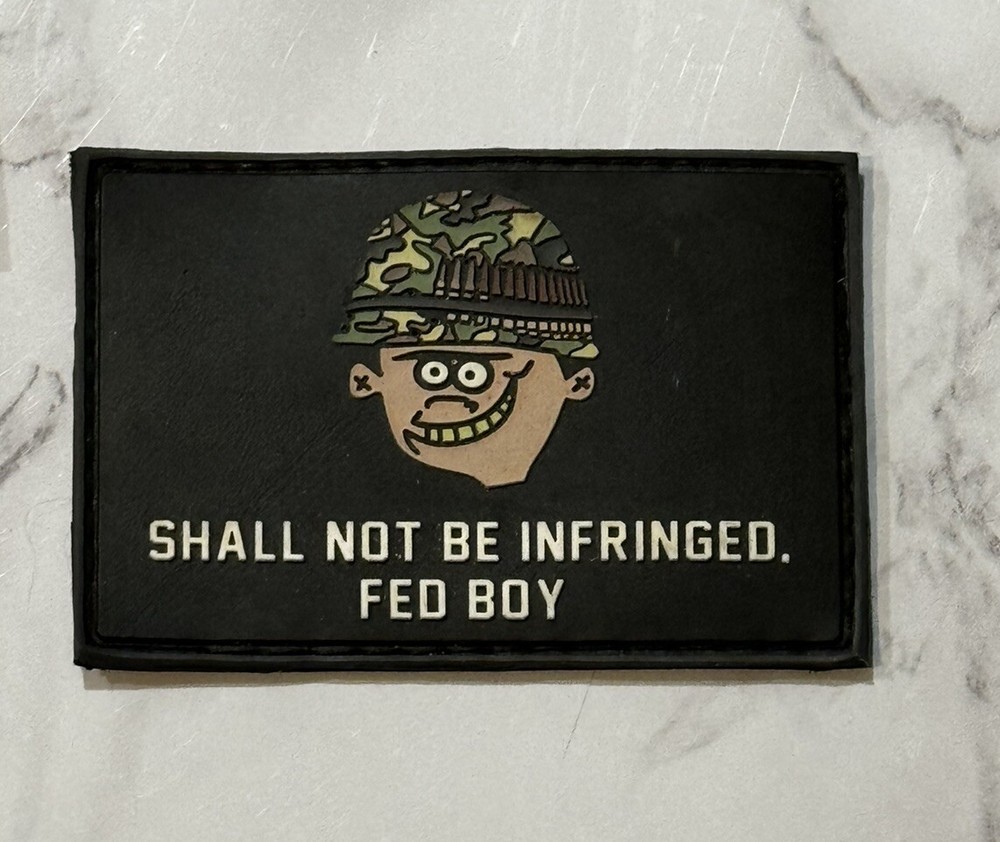 PVC Morale Patch - 2A Rolf - Fed Boy