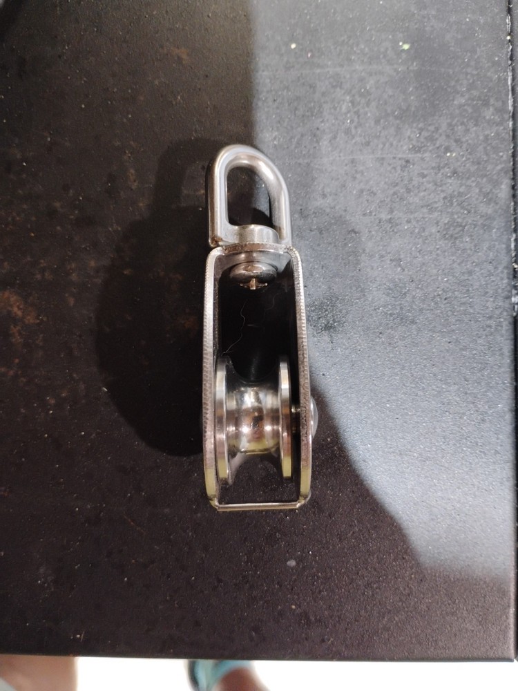 Pulley Block Stainless 32 Single Pull