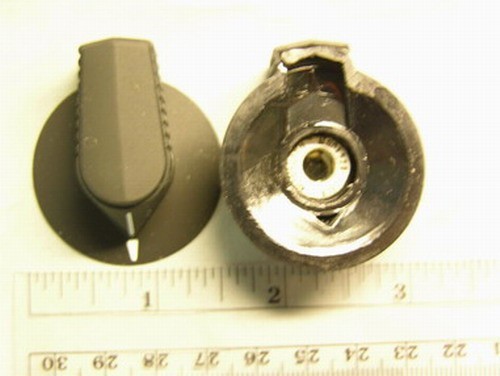 1 EHC MS91528-1B2B Switch Knobs 1.5"Dia. 1/4" Shaft