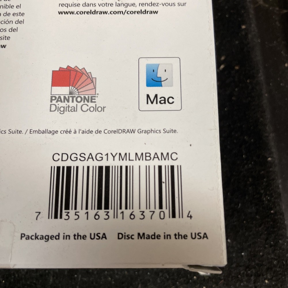 CorelDRAW Graphics Suite, Sealed Box
