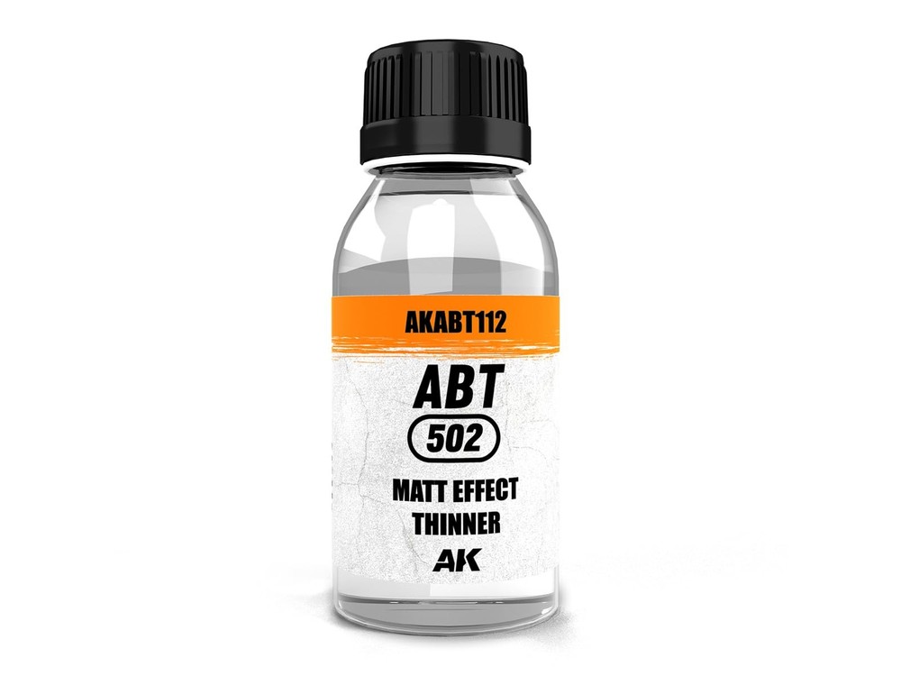 ABTEILUNG 502 Matt Effect Thinner 100ml Bottle Clear