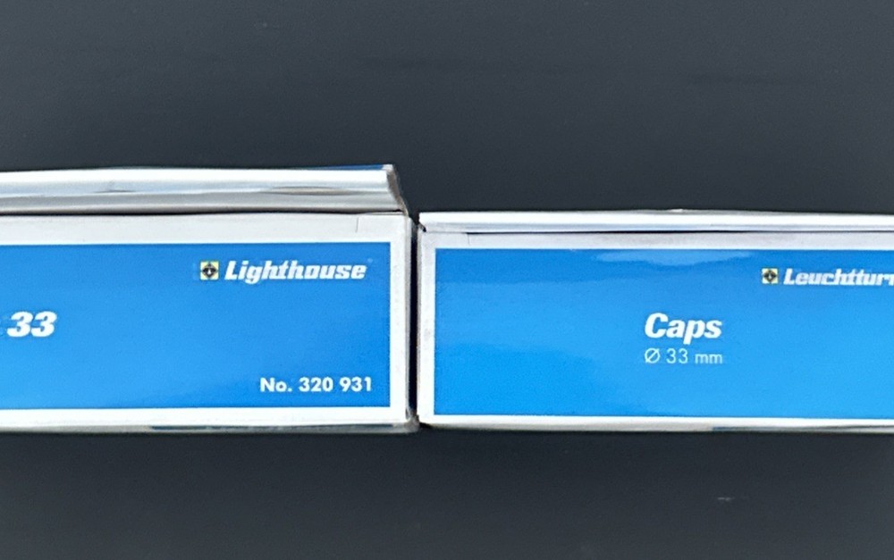 33MM Lighthouse Coin Capsules (10 per box)