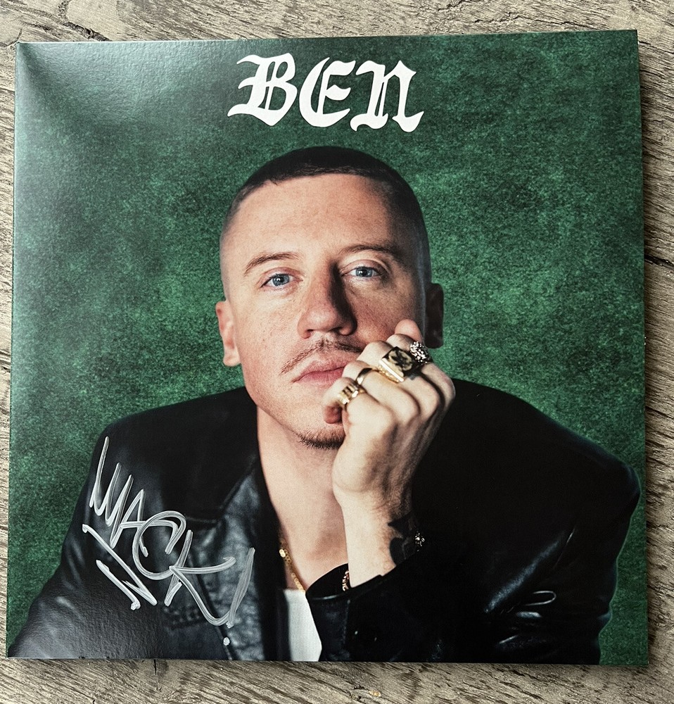 MACKLEMORE - BEN  Double LP Signed Autographed VINYL Seattle