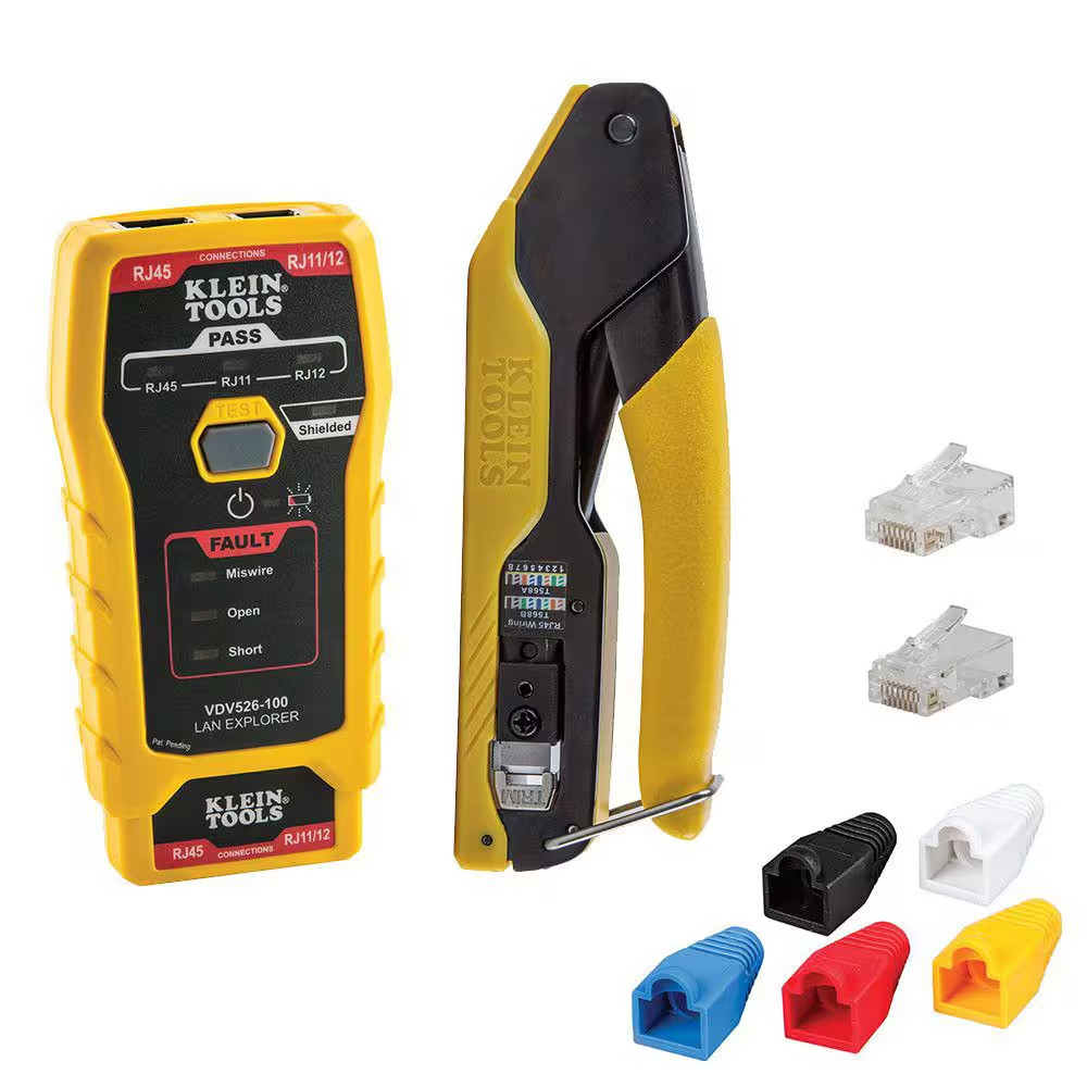 VDV LAN Tester Tool Set, 5-Piece