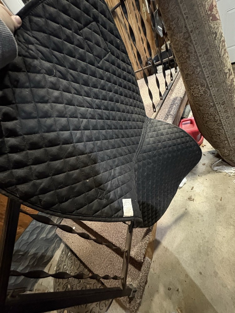 Black Saddle Pad