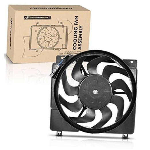 Radiator Fan Assembly Compatible with Jeep Models - Cherokee 1987-2001,