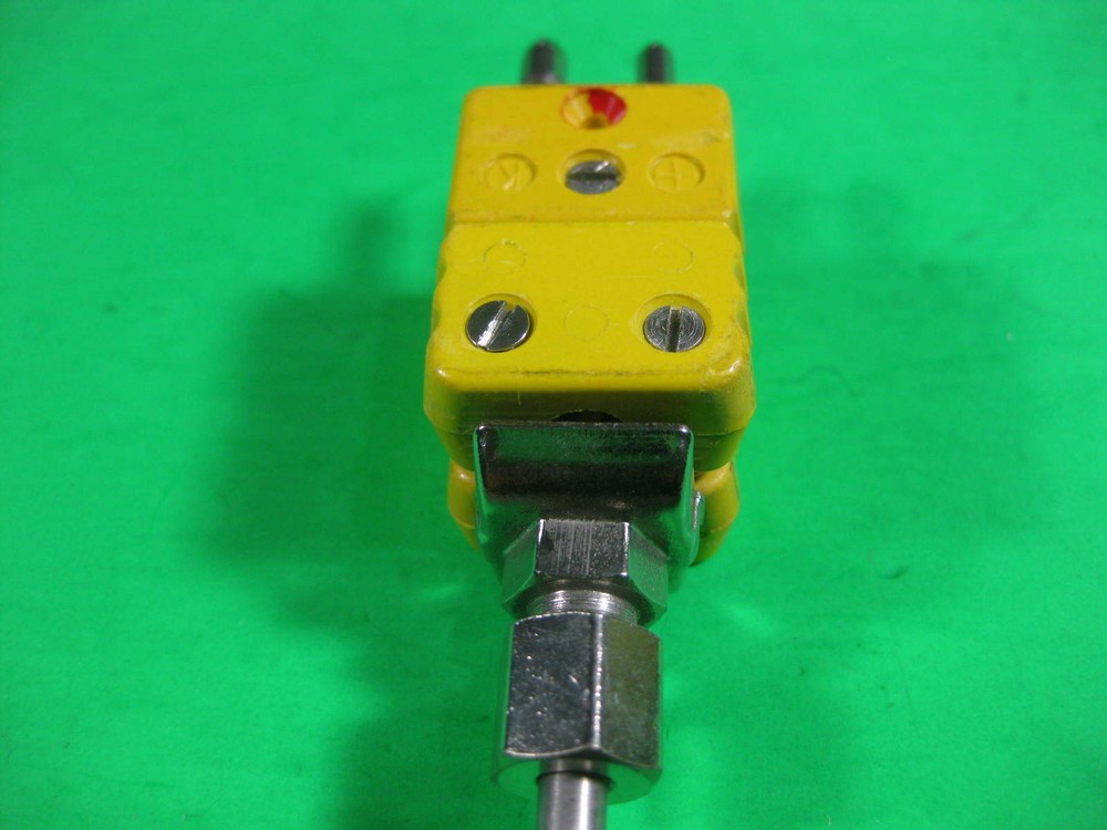 Duplex Thermocouple TC, K, 3/16" 9.25" Long -- Used --