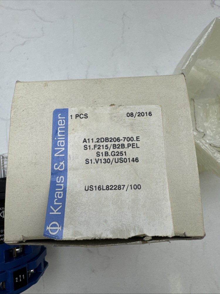 KRAUS NAIMER Rotary Switch A11.2DB206-700.E