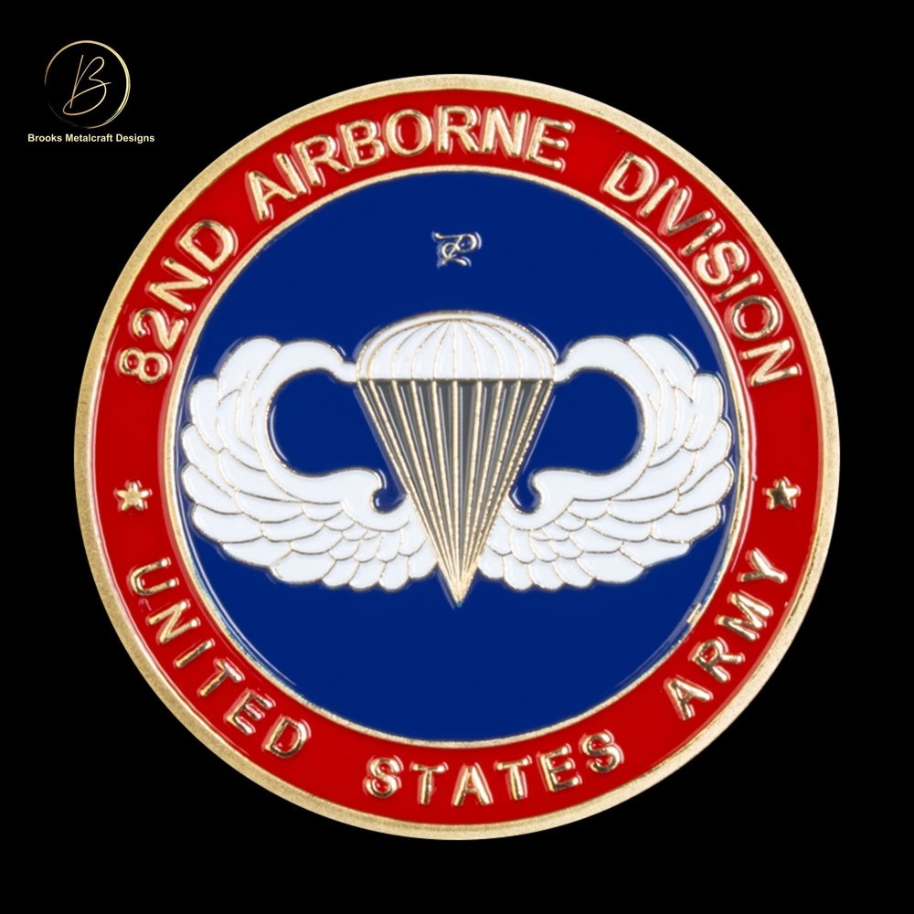 Army 82nd Airborne Challenge Coin