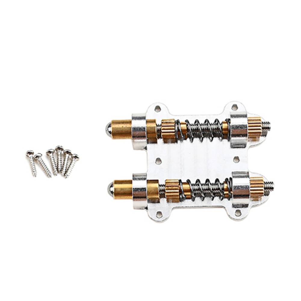 Brass Double Tremolo Stabilizer Guitar Tremolo Stopper Stabilizing Device Kit