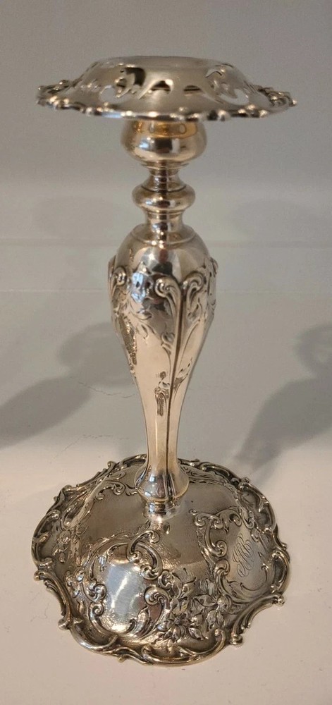 MAUSER STERLING SILVER CANDLESTICKS