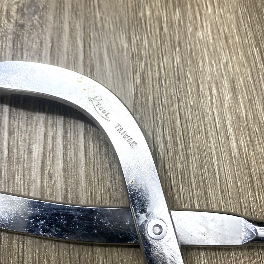 KTool Dual End Pliers Removal Tool Return Spring Drum Brake Silver Tone