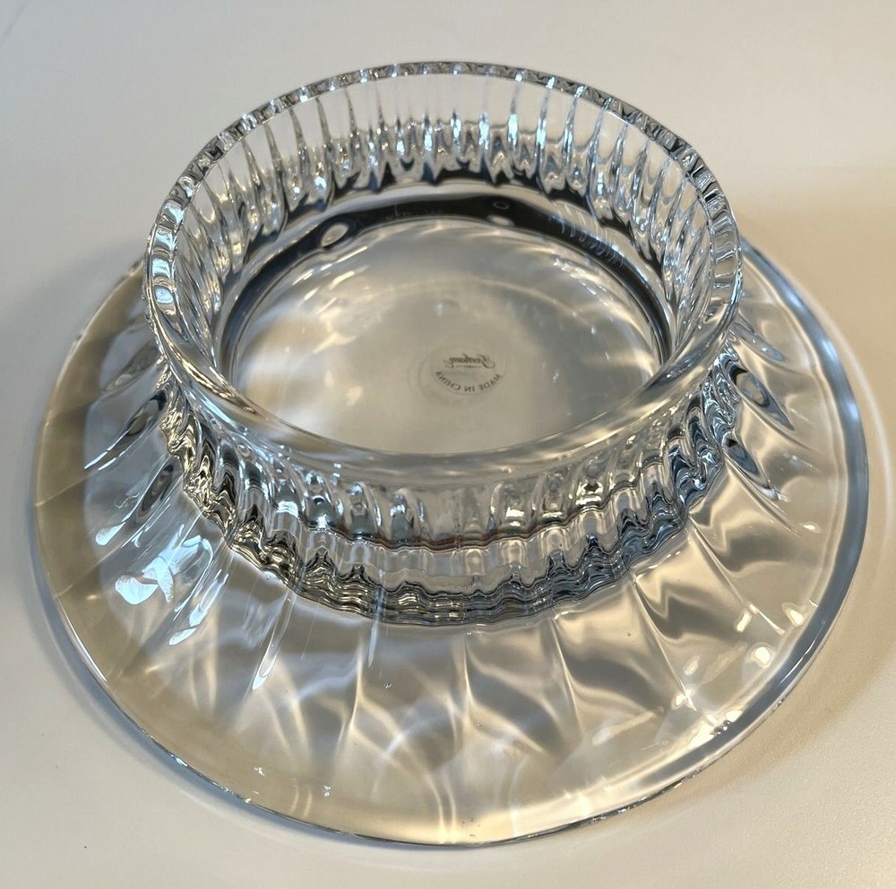 Gorham 1831 Crystal Pillar Candle Holder