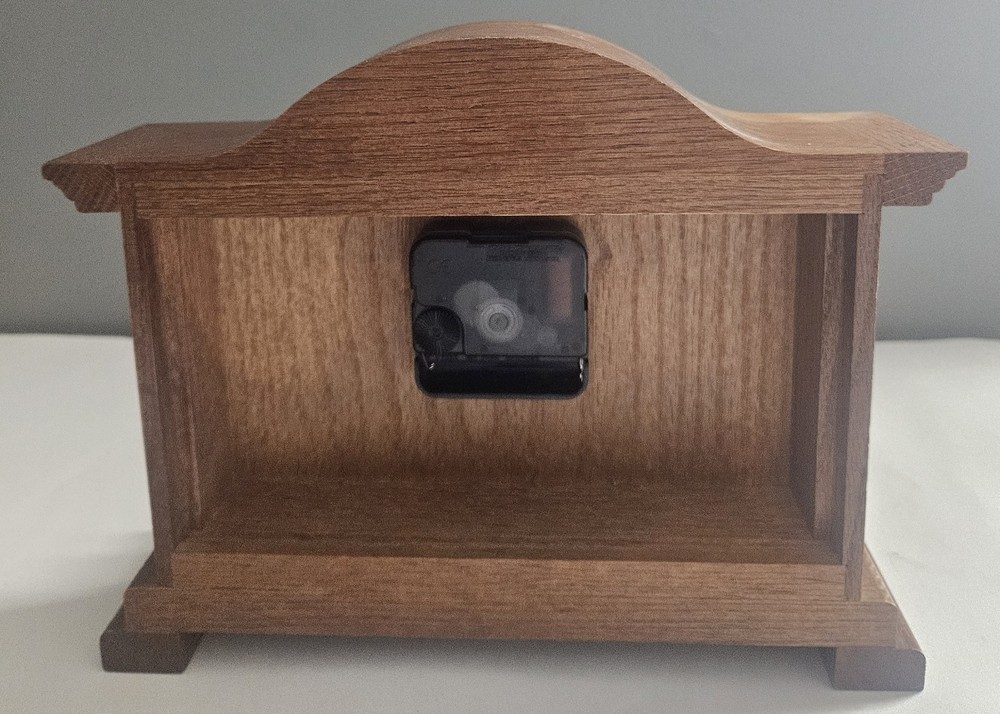 Seth Thomas Mantel Clock Wood Frame