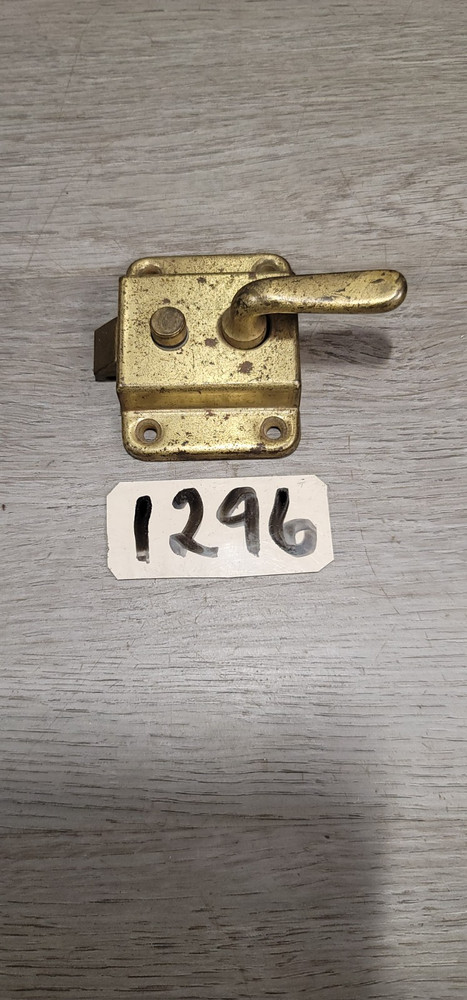 Screen Door Latch Handle Antique Parts With Lock No Keeper