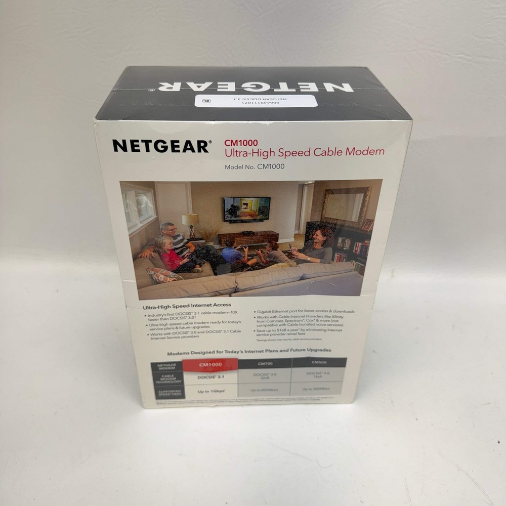 New NETGEAR CM1000 Ultra High Speed Cable Modem