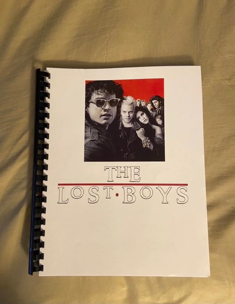 Lost Boys Horror Movie Script Reprint Full Screenplay unsigned