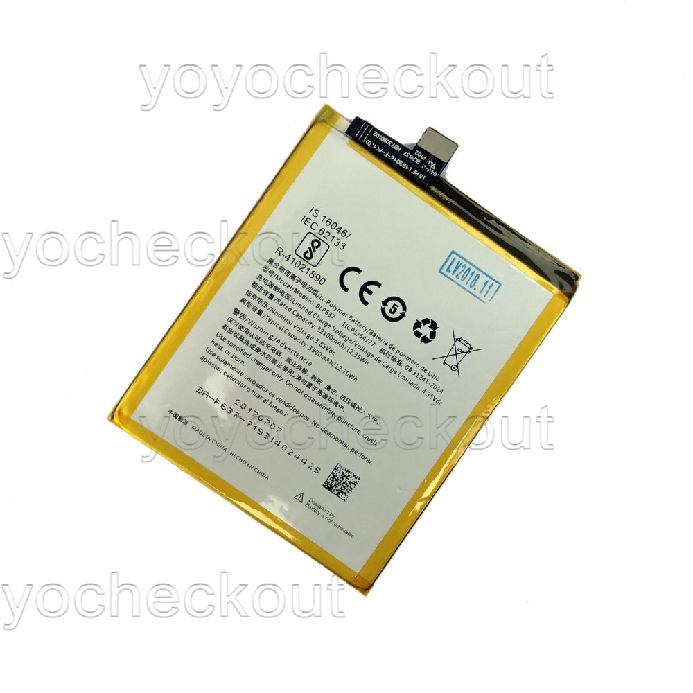 For OnePlus 5/5T A5000 A5010 Replacement Battery BLP637 Tools
