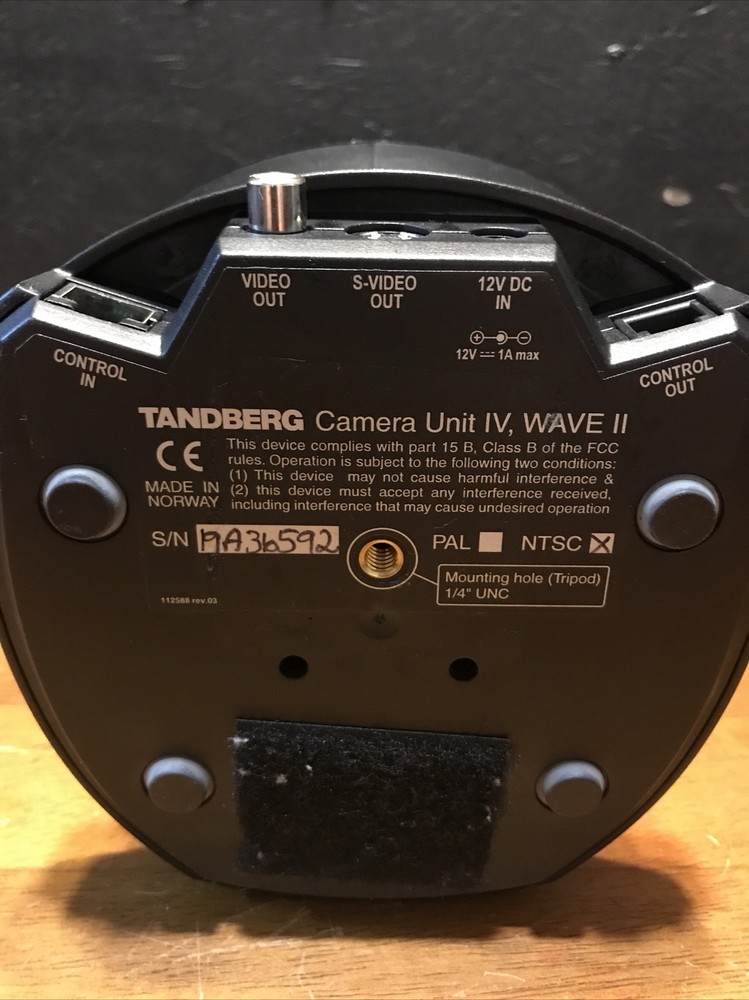 Tandberg Camera Unit IV Wave II Conference Camera