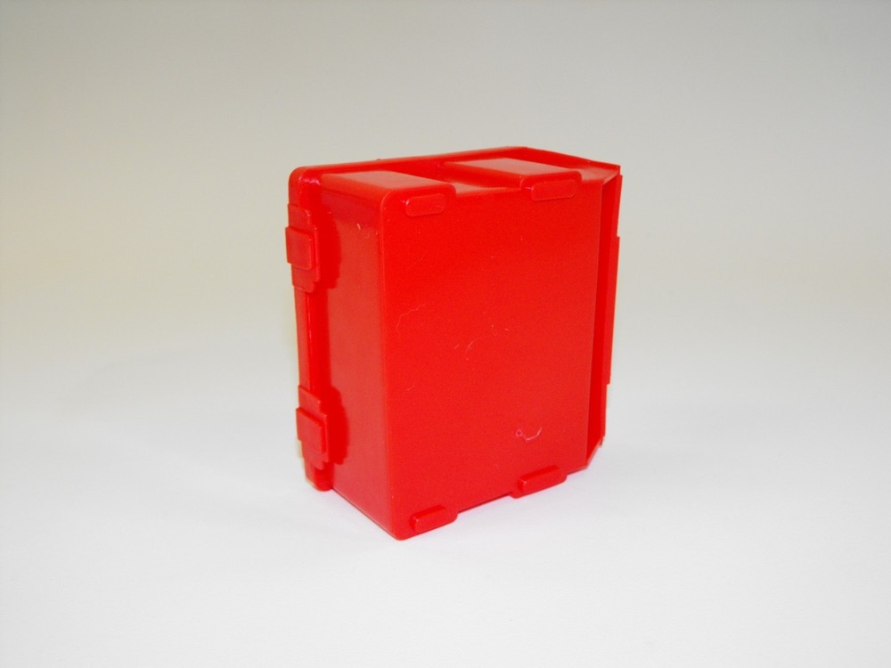 1 Harbor Freight Wall Mount Hanging Storage Bin Replacement Red Small Bin Plasti