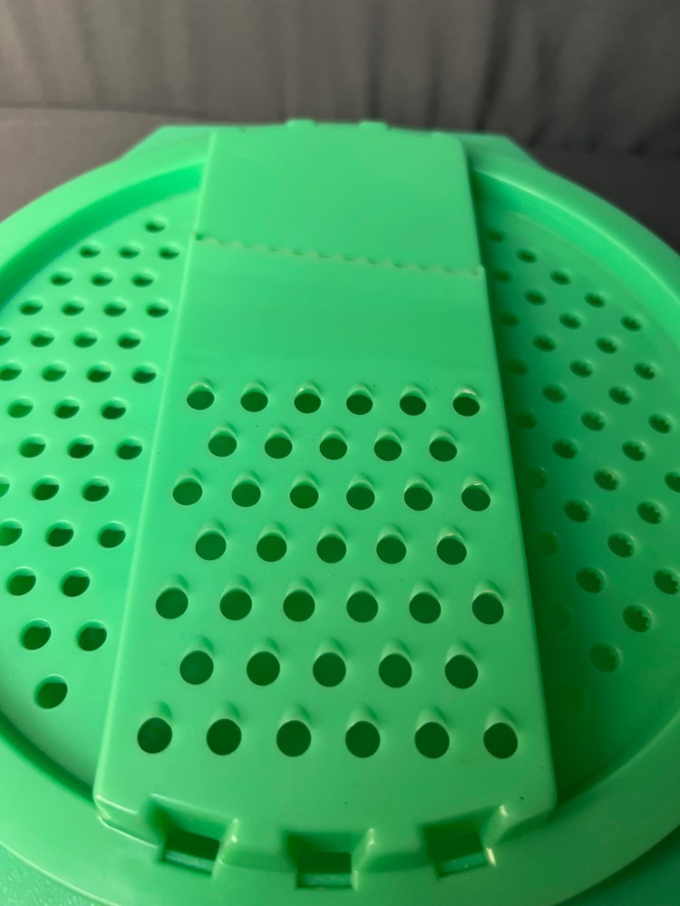 Vintage Green Tupperware Cheese Shredder