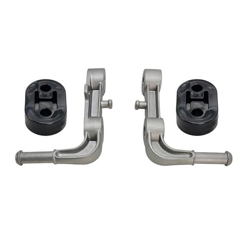 2Pcs Hanger Rubber Exhaust Bracket Muffler Support Assembly Compatible with
