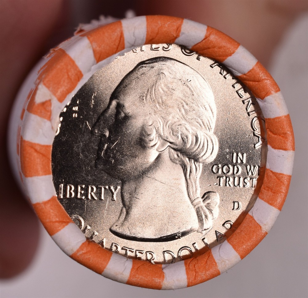 2014-D Smokey Mountains Quarters - BU Roll