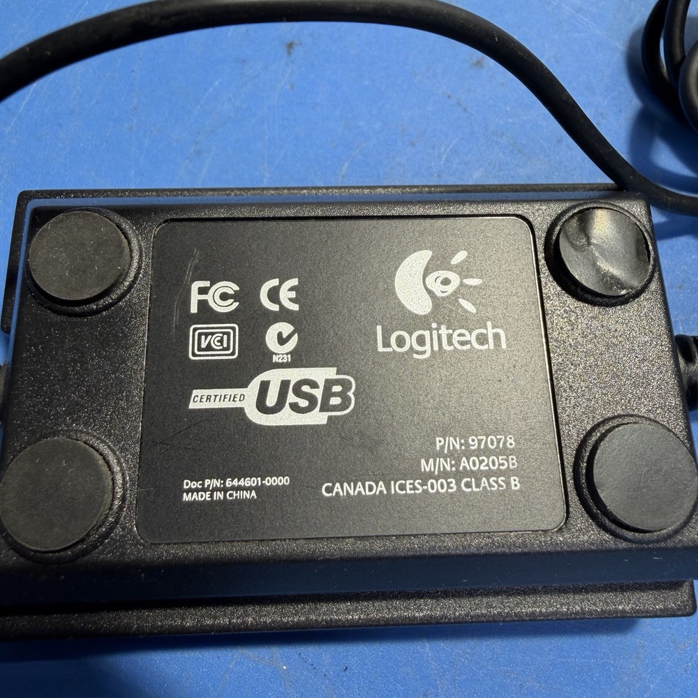 Logitech USB Headset for PlayStation 2 PS2 – With Inline Control Tested & Work