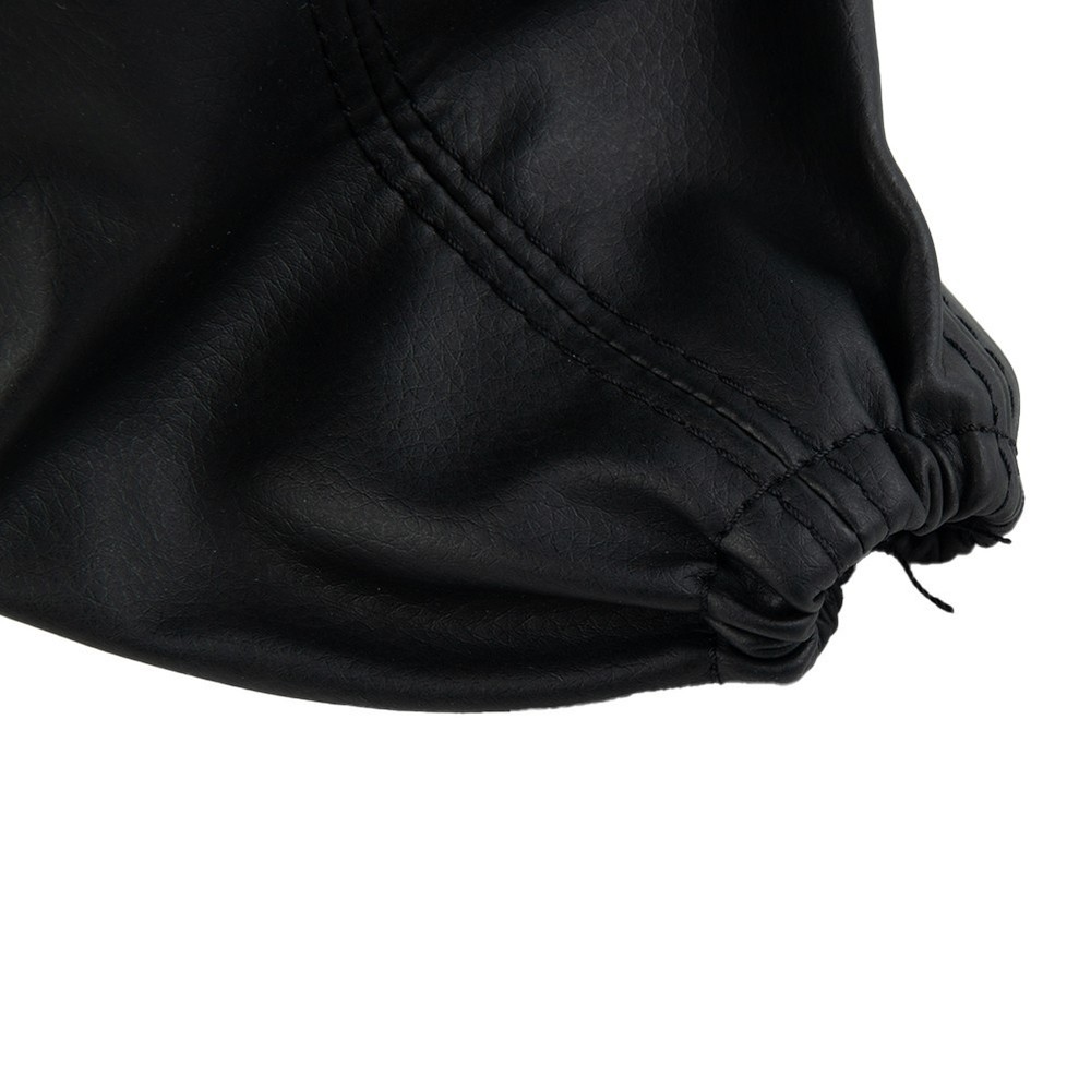 Replacement Gear Gaiter Boot Part Accessory Black Decoration Pu Leather