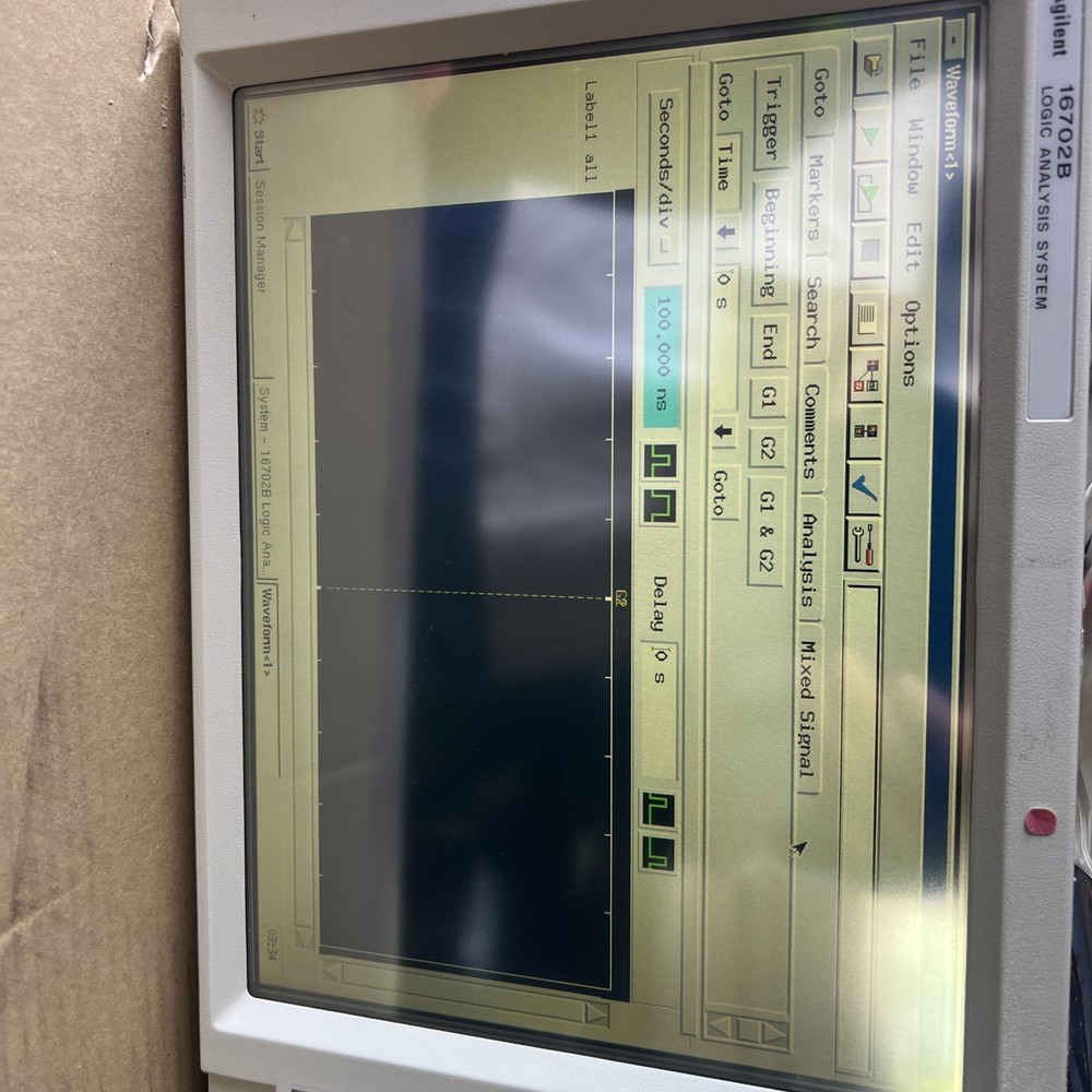 AGILENT 16702B LOGIC ANALYSIS SYSTEM