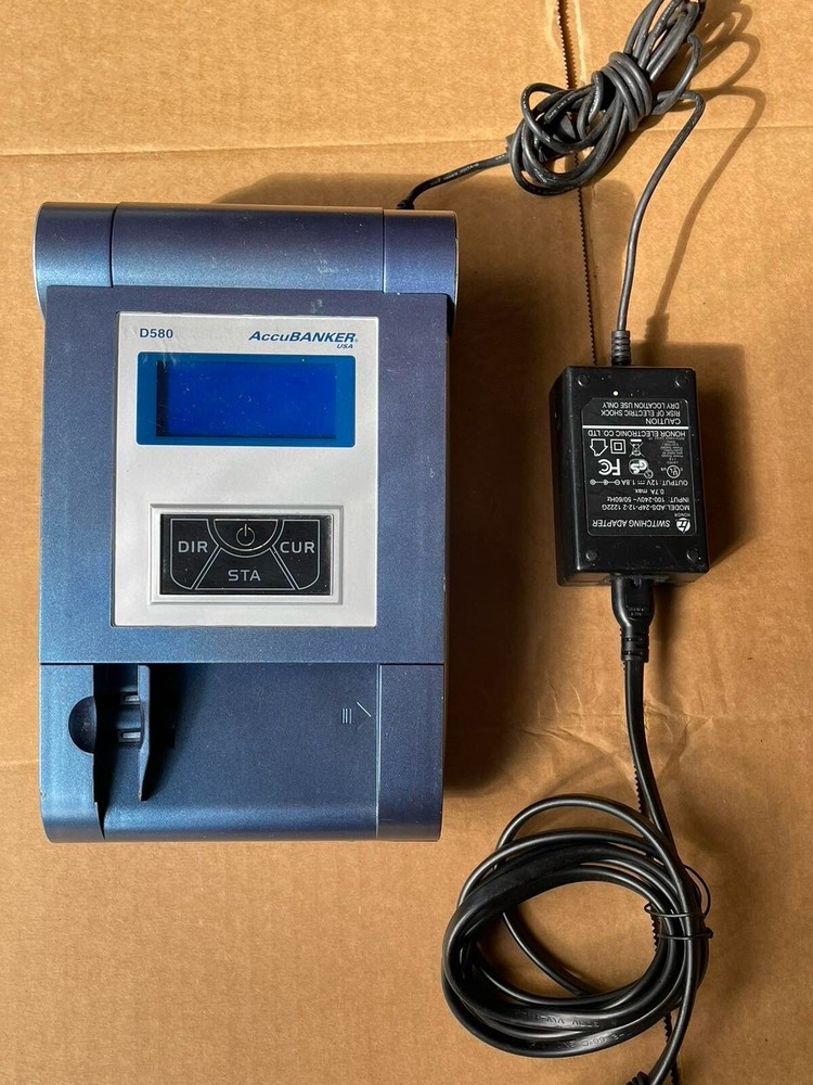 Accubanker D580 Pro Authenticator Multi Currency Detector
