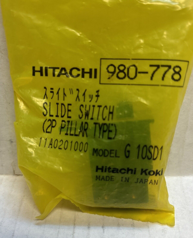 New Hitachi #980-778 980778 Side Switch