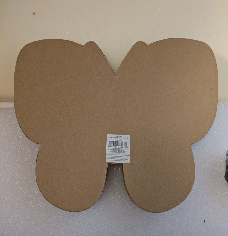 Cardboard Craft Butterfly 3D